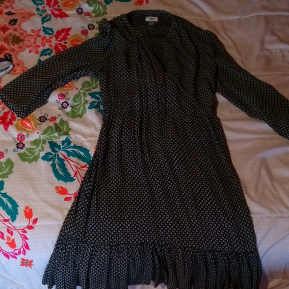 Flower pattern dress